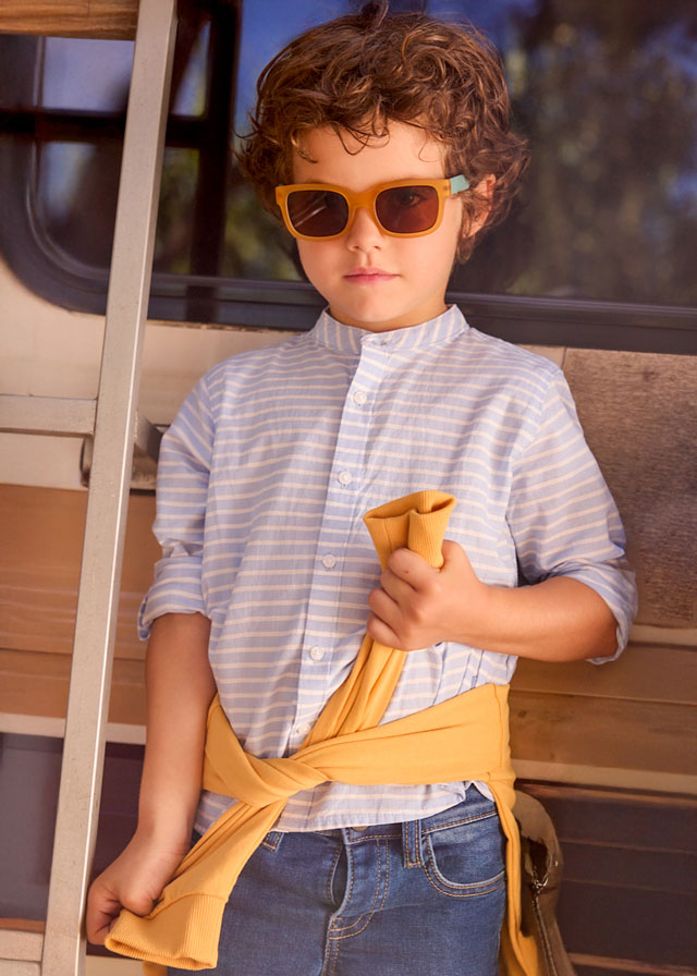 Πουκαμισο μακρυμανικο μαο ριγ