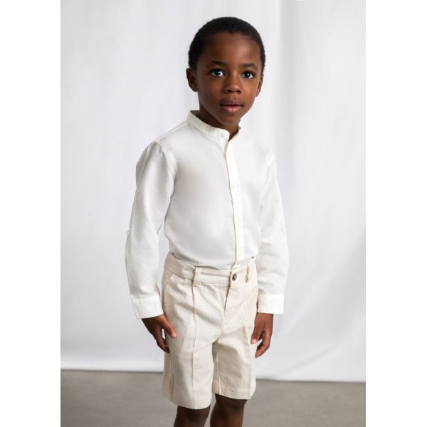 Βερμουδα λινη suiting