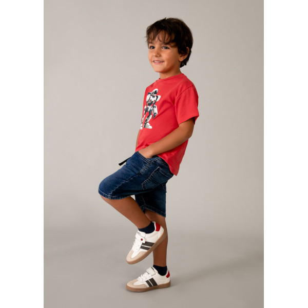 Βερμουδα soft denim jogger