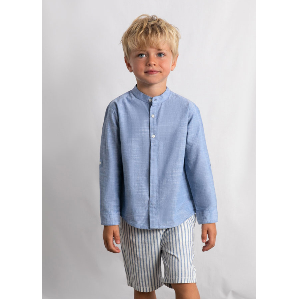 Σετ βερμουδα λινη suiting