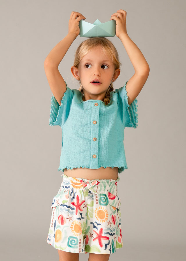 Παντελονι κοντο σταμπωτο