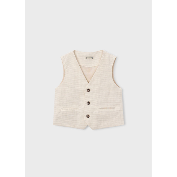 Γιλεκο λινο suiting