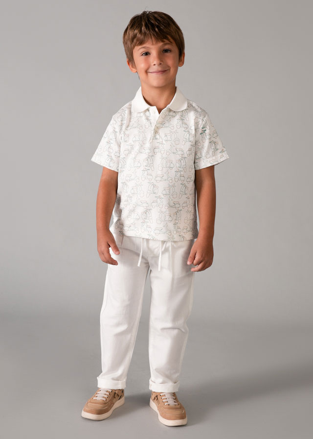 Παντελονι λινο relaxed