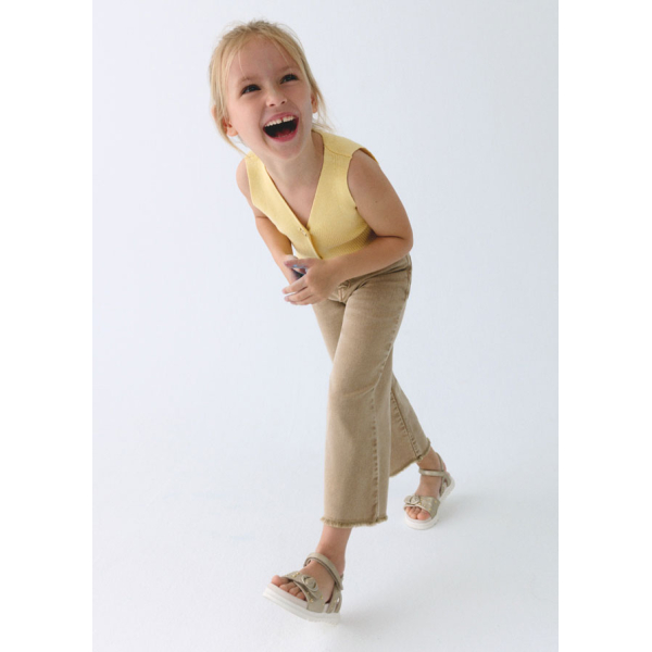 Παντελονι καπαρντινε wide leg