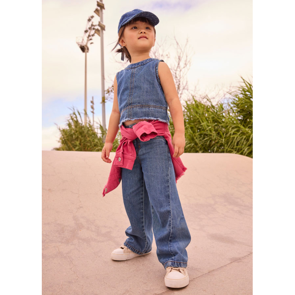 Παντελονι μακρυ  denim φαρδυ