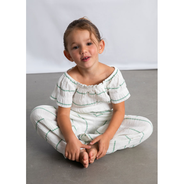 Σετ παντελονι μακρυ ριγες