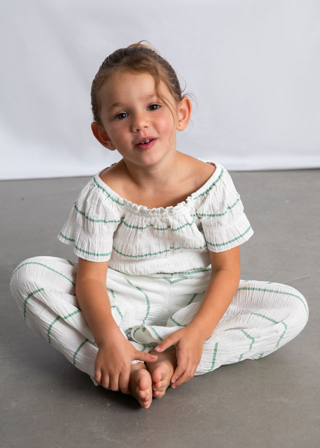 Σετ παντελονι μακρυ ριγες