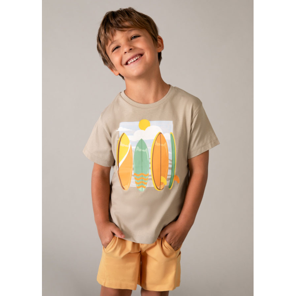 Σετ μακο κοντομανικο τιραντες