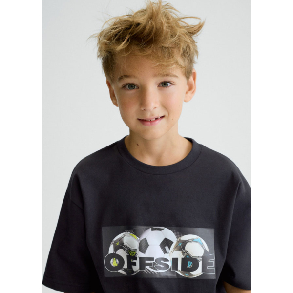 Μπλουζα κοντομανικη σταμπα