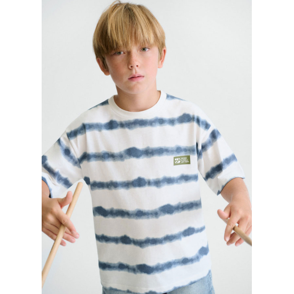 Μπλουζα κοντομανικη σταμπωτη