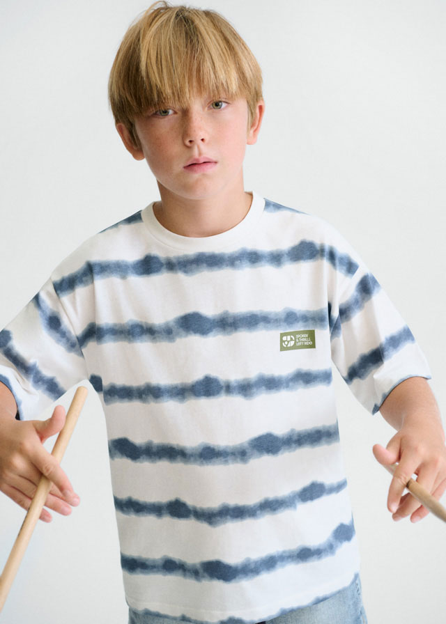 Μπλουζα κοντομανικη σταμπωτη