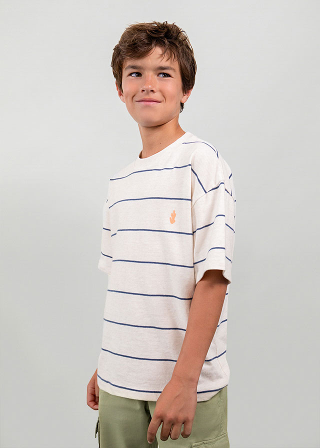 Μπλουζα κοντομανικη ριγε