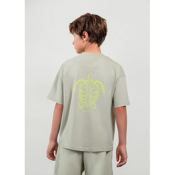 Μπλουζα κοντ/κη φωσφοριζε