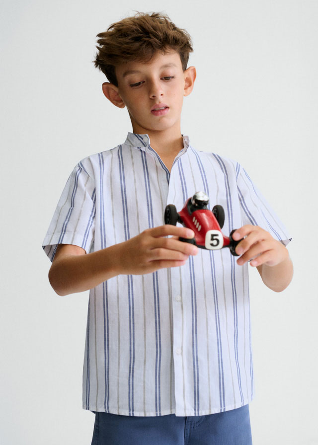 Πουκαμισο κοντ/κο γιακας μαο