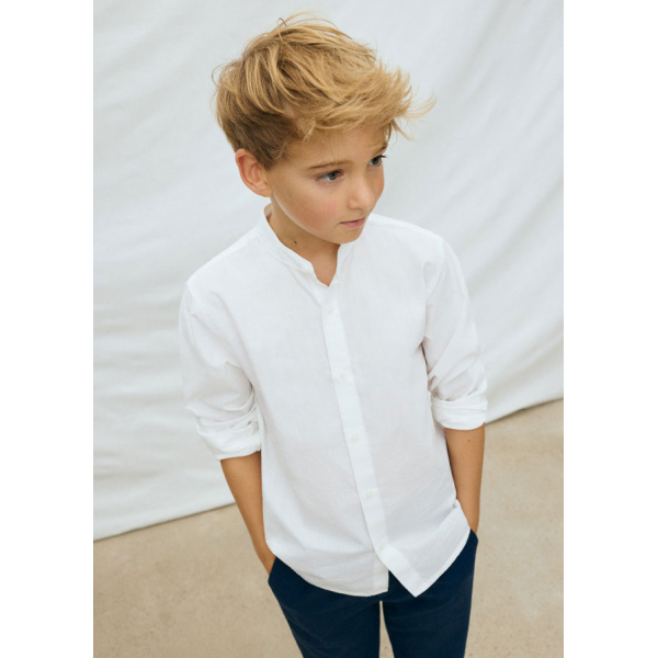 Πουκαμισο μακ/κο γιακας mao