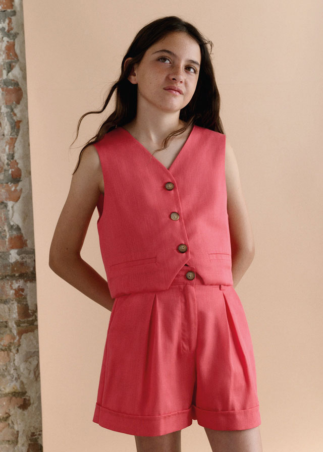 Παντελονι κοντο απομιμηση λιν