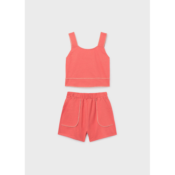 Σετ σορτς πλεξη κοχυλι