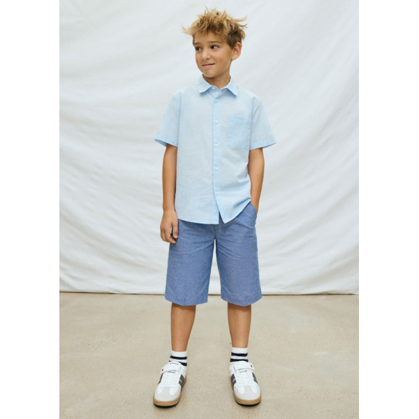 Βερμουδα λινη suiting