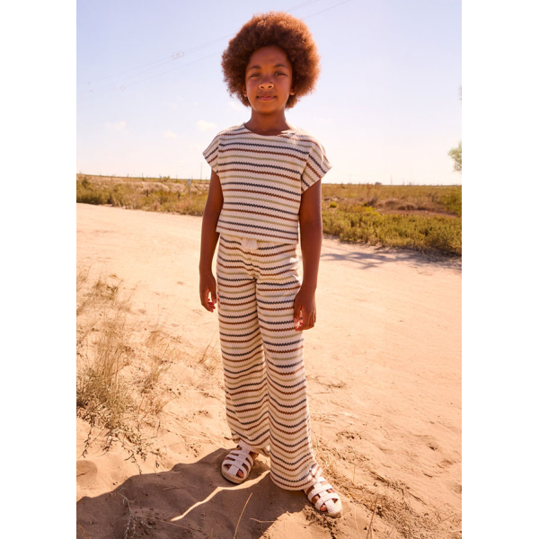 Παντελονι μακρυ τυπου crochet