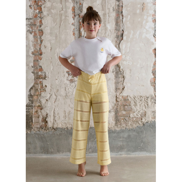 Παντελονι μακρυ τυπου crochet