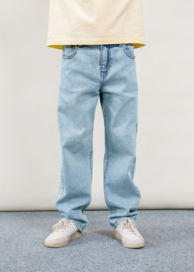 Παντελόνι jeans wide leg