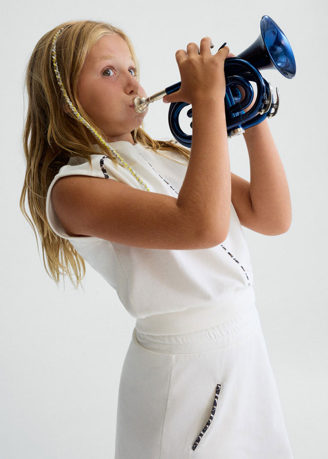 Σετ φουστα μακο διακοσμ ραφες