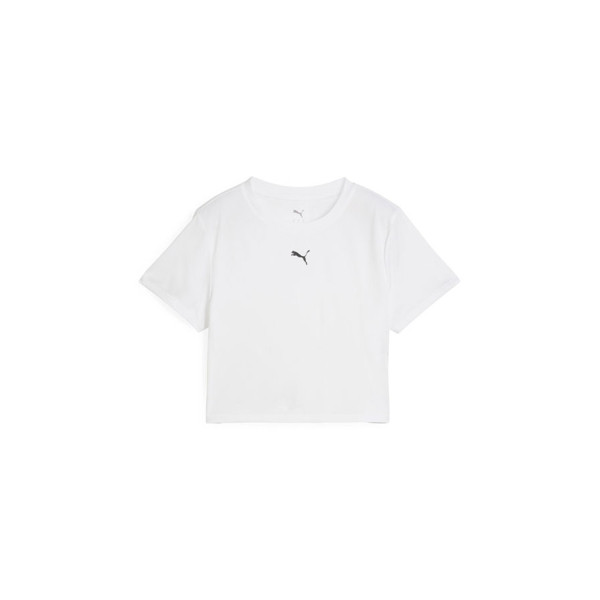 525894 W TAD ESSENTIAL Baby Tee ΜΠΛΟΥΖΑΚΙ ΚΟΝΤΟΜΑΝΙΚΟ PUMA