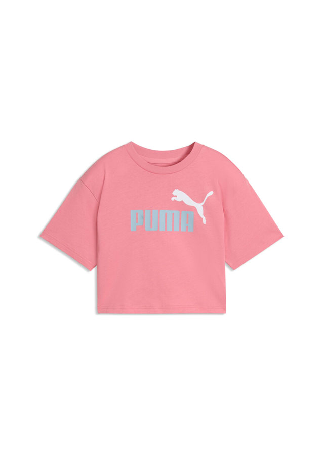 686071 ESS 2 COLOR No. 1 Logo Short Length Tee G ΜΠΛΟΥΖΑΚΙ ΚΟΝΤΟΜΑΝΙΚΟ PUMA