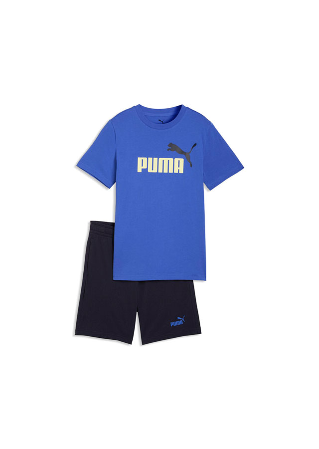 686298 ESS 2 COLOR No. 1 Logo Tee and Shorts Set B ΦΟΡΜΑ PUMA