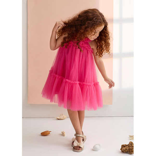 Φορεμα τουλι βολαν