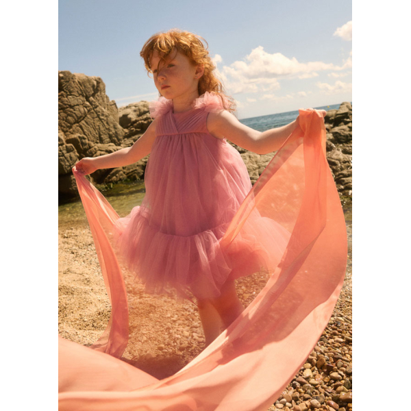 Φορεμα τουλι βολαν