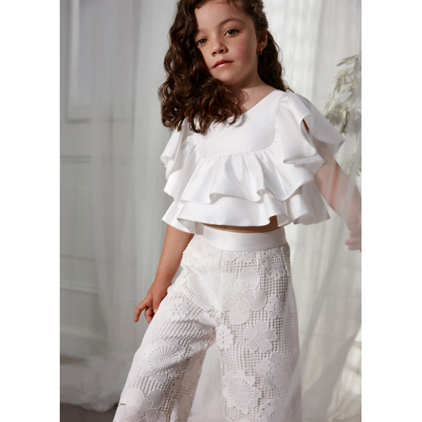 Σετ παντελονι ζιπ κιλοτ γκιπο