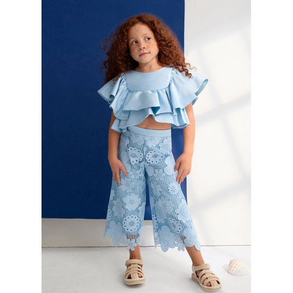 Σετ παντελονι ζιπ κιλοτ γκιπο