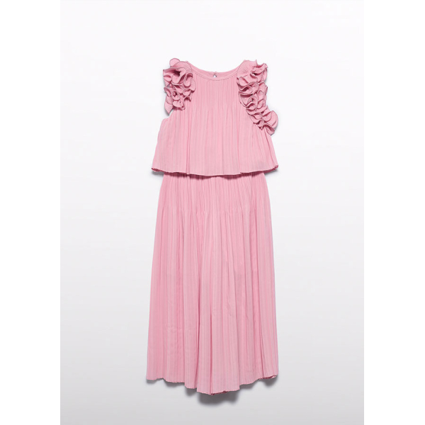 Σετ παντελονι γαζα πλισε