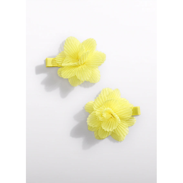 Σετ τσιμπιδακια λουλουδι τουλ