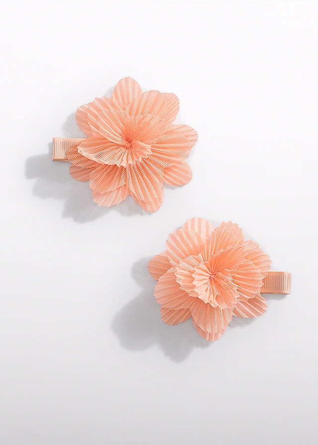 Σετ τσιμπιδακια λουλουδι τουλ