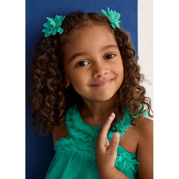 Σετ τσιμπιδακια λουλουδι τουλ