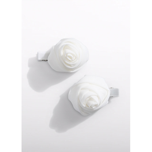 Σετ τσιμπιδακια λουλουδι γαζα