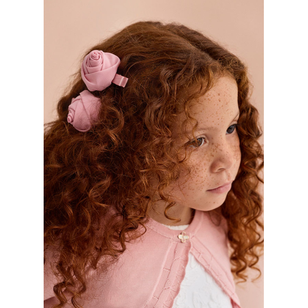 Σετ τσιμπιδακια λουλουδι γαζα