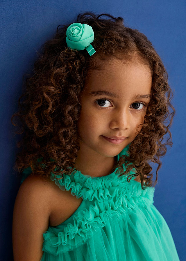 Σετ τσιμπιδακια λουλουδι γαζα