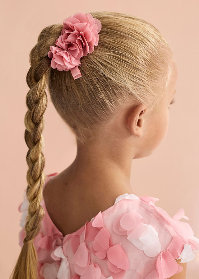 Σετ τσιμπιδακια λουλουδι γαζα