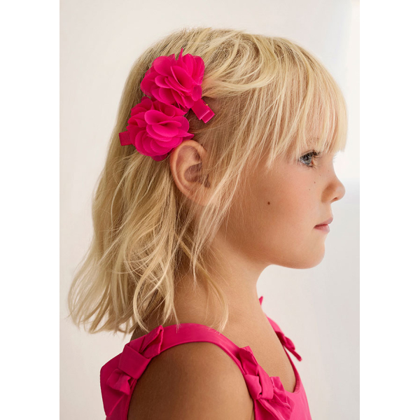 Σετ τσιμπιδακια λουλουδι γαζα