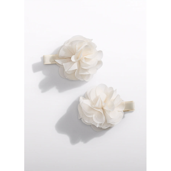 Σετ τσιμπιδακια λουλουδι γαζα