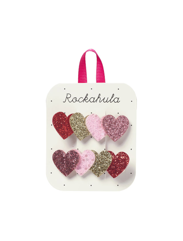 Sweetheart Sparkle Bar Clips