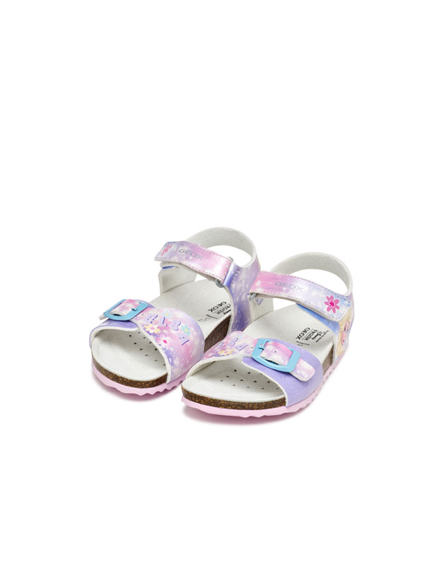 Geox Adriel Παιδικά Πέδιλα για Κορίτσι Ανατομικά